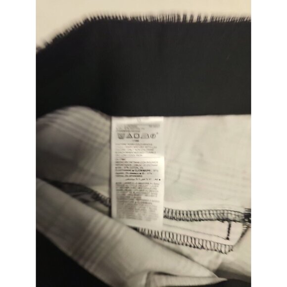 OLD NAVY Pixie Cropped Ankle Side Zip Plaid High Rise Pants - Women's Size 10 - Picture 7 of 9